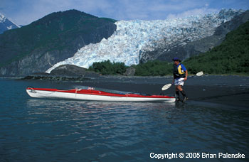 Paul Kayaking Instruction at Glacier